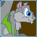 Happy Jack in "Striped Chipmunk's Happy Thought"