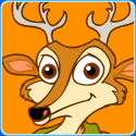 Lightfoot The Deer in "A Game Of Hide And Seek"
