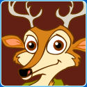 Lightfoot The Deer in "Happy Days In The Green Forest"