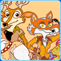 The Burgess Animal Book For Children in "Two Wonderful Mountain Climbers"