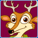 The Adventures Of Lightfoot The Deer in "How Lightfoot Got Rid Of The Hounds"