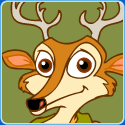 The Adventures Of Lightfoot The Deer in "A Different Game Of Hide And Seek"