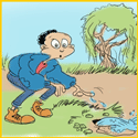 Paddy The Beaver in "Farmer Brown's Boy Gets Another Surprise"