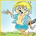 Paddy The Beaver in "Ryder Rabbit And Jerry Muskrat Are Puzzled"