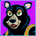 Buster Bear in "Farmer Brown's Boy Lunches On Berries"