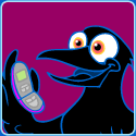 Blacky The Crow in "Blacky Becomes Very Suspicious"