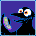 Blacky The Crow in "Blacky Screws Up His Courage"