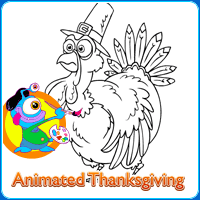 Thanksgiving Turkey Drawing Game