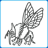Tiny Bee Drawing Game