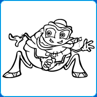 Funny Flea Drawing Game