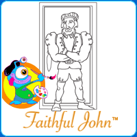John the Confident Drawing Game