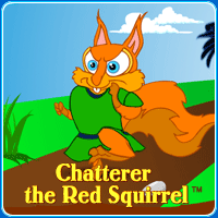 Chatterer the Red Squirrel in "Running Madness"