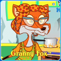 Granny Fox in "Crazy Cooking!"
