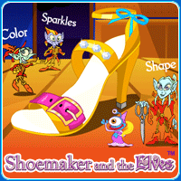 Shoemaker and the Elves in "Shoemaking Fun"