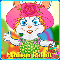 Madison Rabbit in "Easter Party"