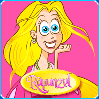 Rapunzel in "Princess Power Tower"